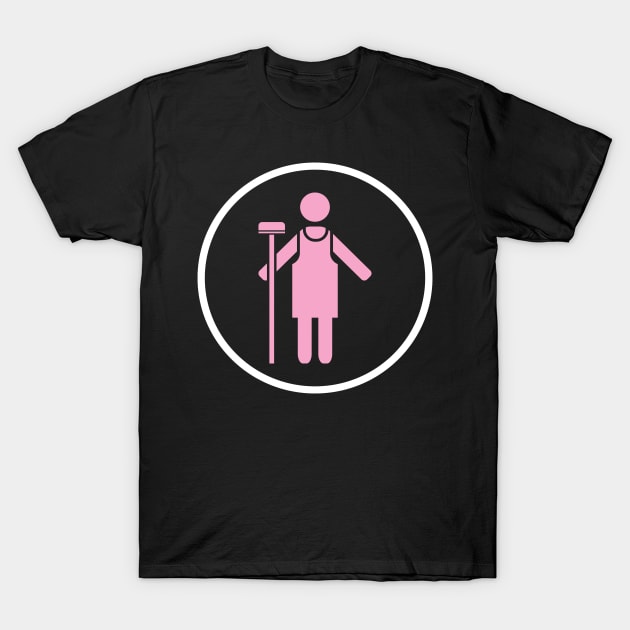 Cleaning Lady Cleaning Lady Cleaning T-Shirt by MooonTees